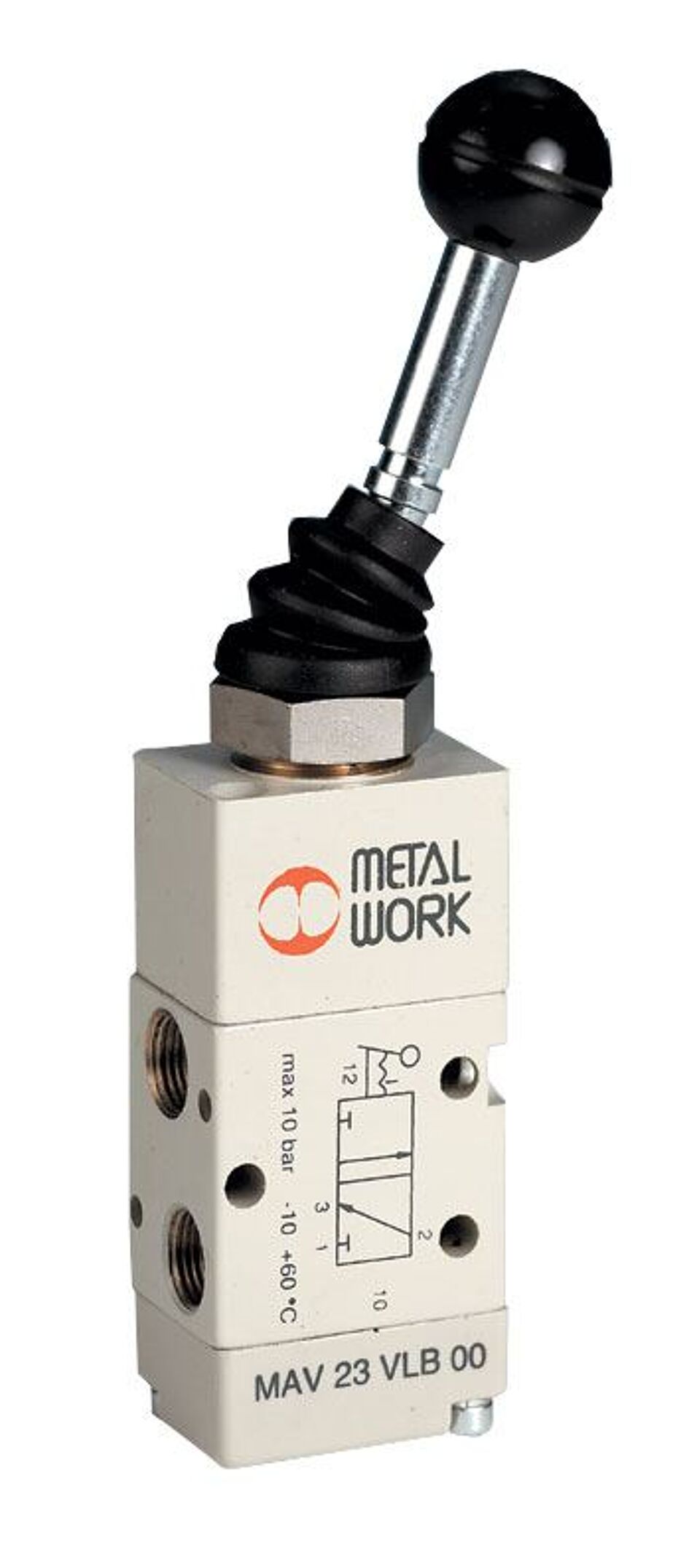 Product afbeelding Metalwork hand ventiel mav23- vlb/nc