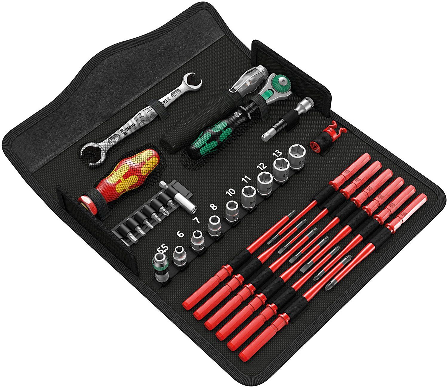 Wera Kraftform Kompakt W1 service combinatieset 35-delig
