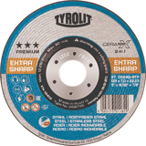 Tyrolit afbraamschijf 27E 125x7x22 CA24Q