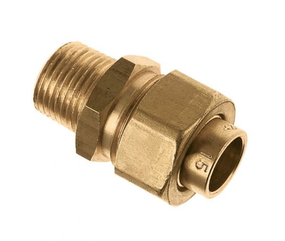 Product afbeelding Soldeer koppeling-bu/gas 3/8 x  12