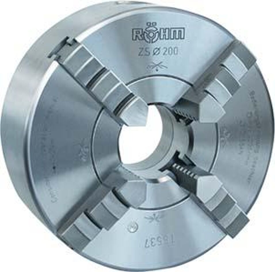 Product afbeelding Rohm Klauwplaat ZS met 4 klauwen D55027 Conus Gr.6 315mm