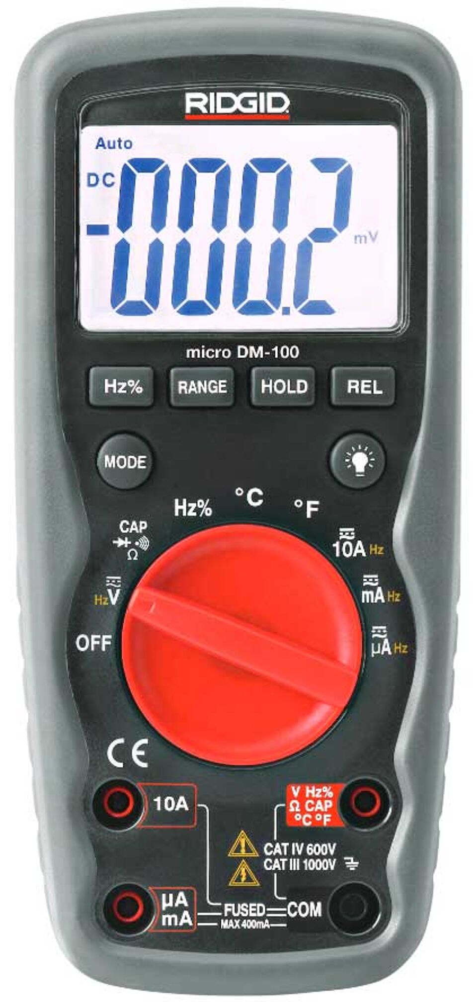 Product afbeelding Ridgid micro DM-100 digitale multimeter DM-100