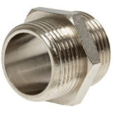 Metalwork dubbele nippel A1 BNP 3/8 x 3/8"