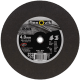 Flexovit doorslijpschijf vlak rail cut medium flx A24Q 406x4,0x25,4mm T41