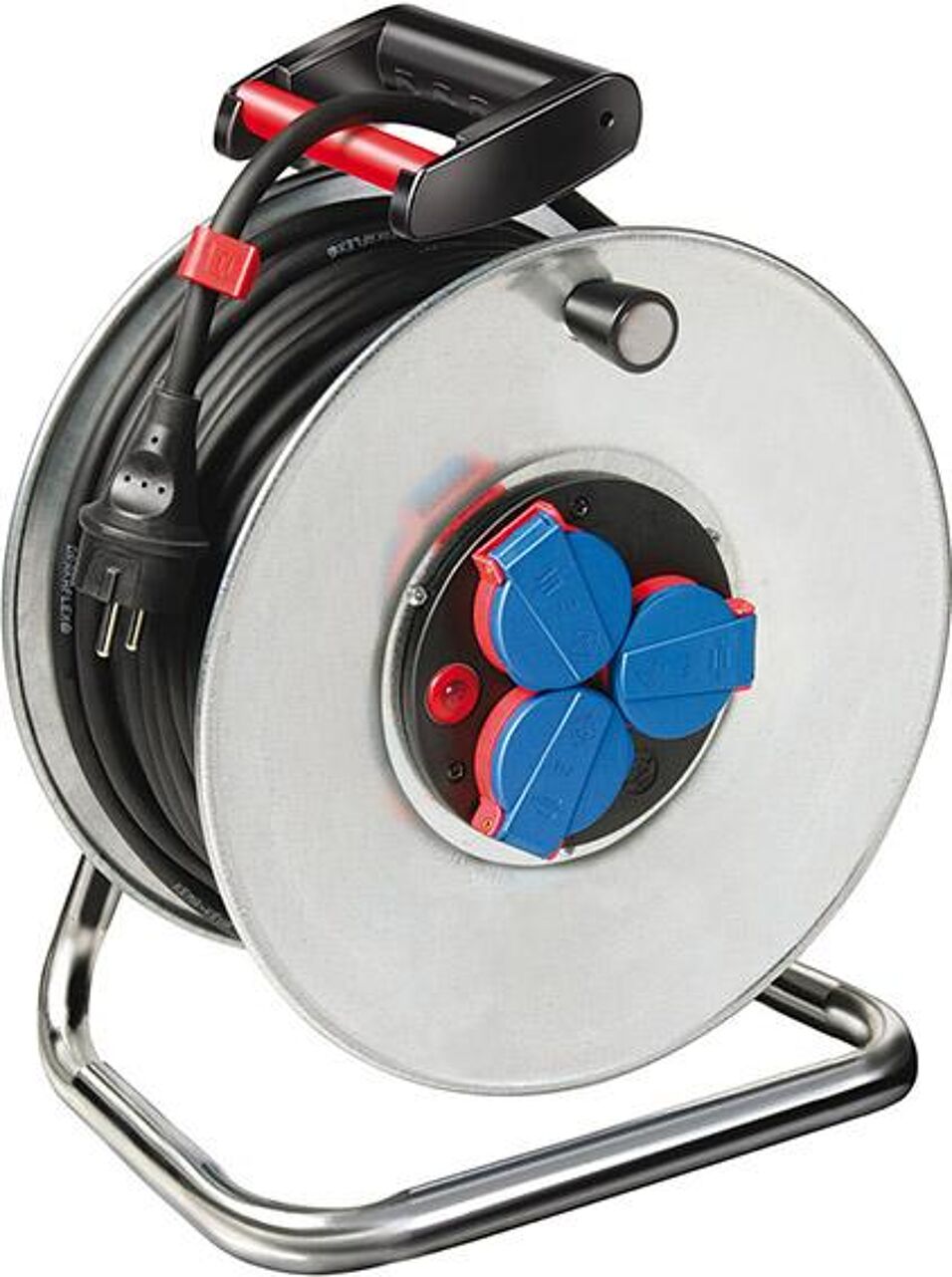 Product afbeelding Format kabelhaspel plaatstaal H07RN-F 3x1,5mm2 40m