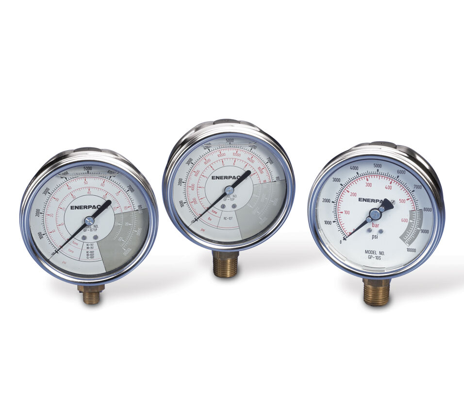 Product afbeelding Enerpac Hydraulische drukmanometer 100mm 0-700 bar G-4039L