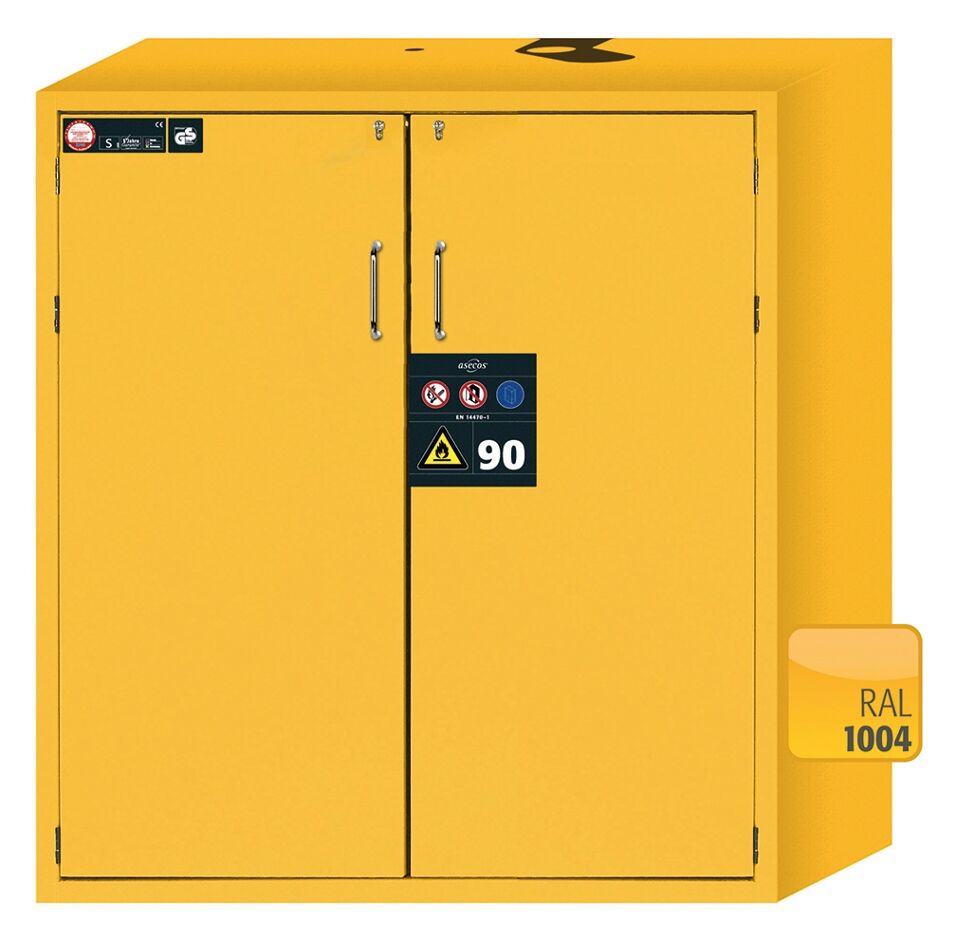 Product afbeelding Kast S-Classic 1200x1290 2-deurs    geel