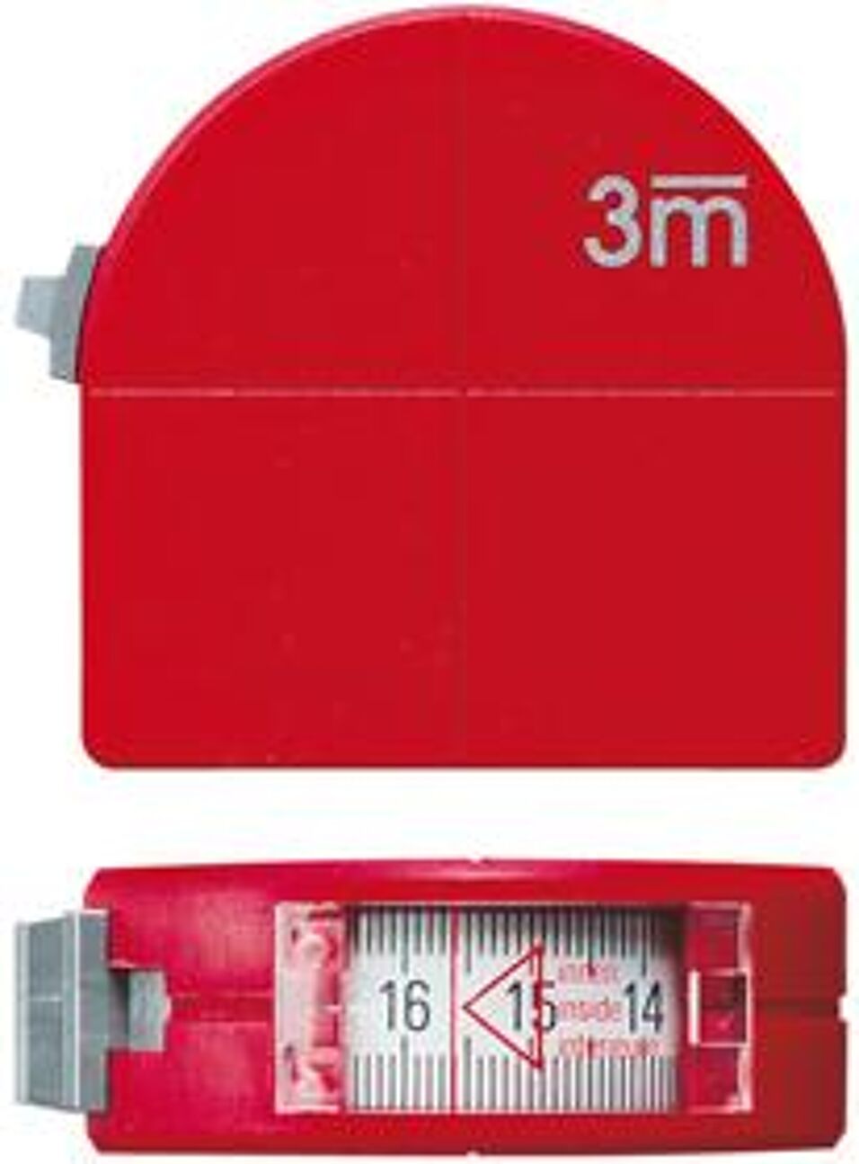 Product afbeelding Format Rolbandmaat met zichtvenster en passerfunctie 16mmx3m