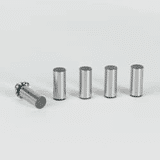 Montipower Acc.Bar,rvs for 11mm-belts 5st.