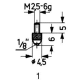Kafer Meetstift HM standaard
