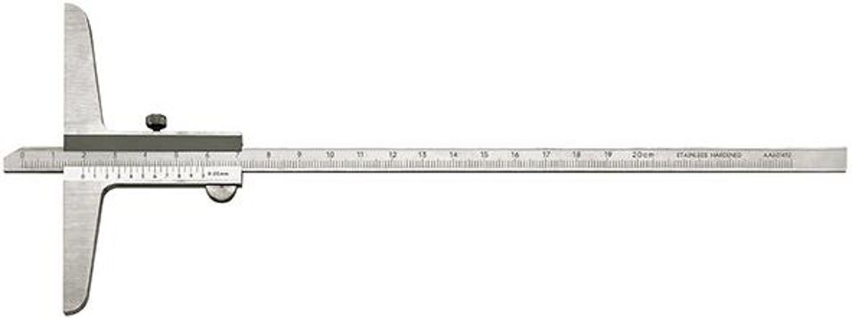 Product afbeelding Format Diepteschuifmaat met afgezet meetvlak 1/20 500mm
