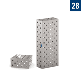 Demmeler afstandsbalk U-vorm L1000 dr