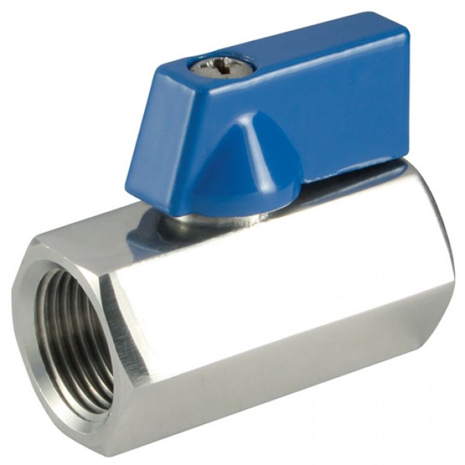 Product afbeelding Metal Work minikogelkraan BI-BI 1/4"