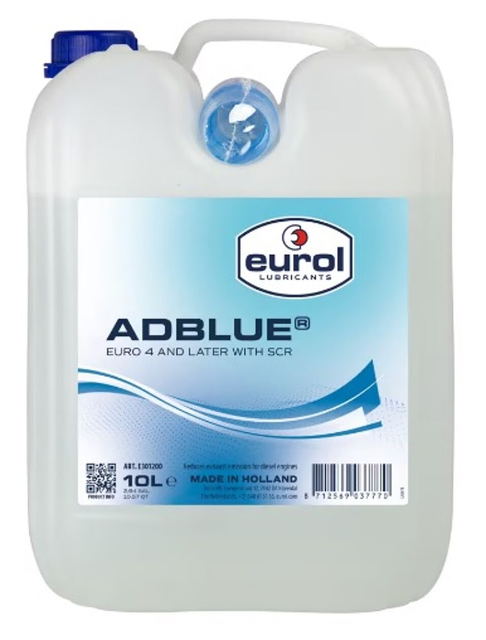Product afbeelding Eurol Brandstoftoevoegsel AdBlue 10 L