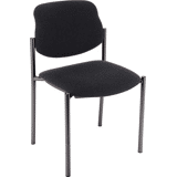 Bezoekersstoel STYL zwart/zwart