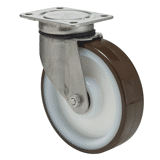 Colson zwenkwiel JXPU met topplaat 160 x 50mm 410kg