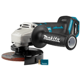 Makita accu haakse slijpmachine 125 DGA518ZJU