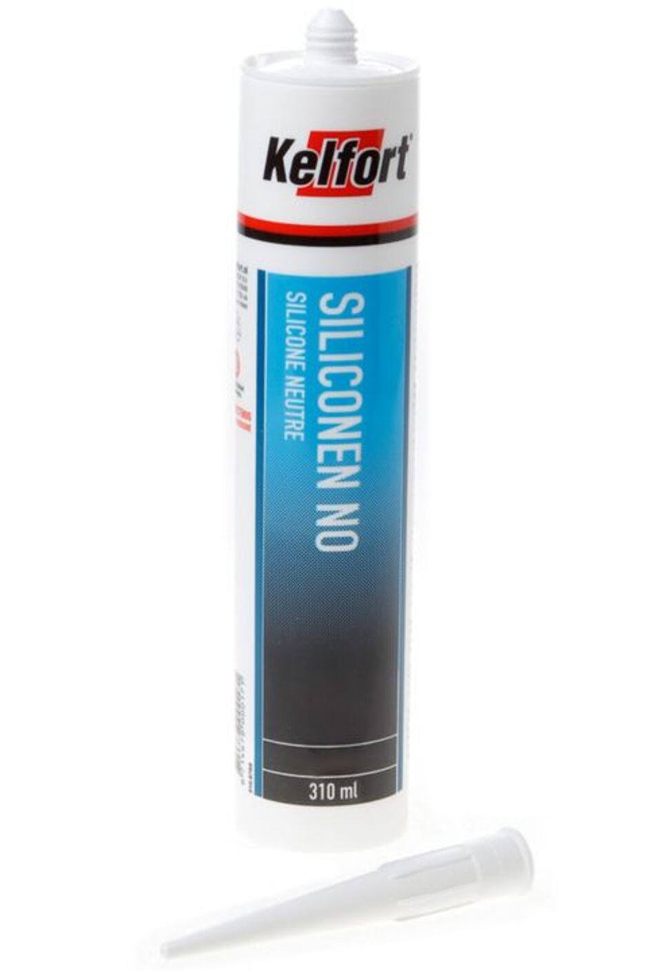 Product afbeelding Kelfort siliconenkit grijs NO 310 ml