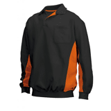polosweater ts2000 zwartoranje