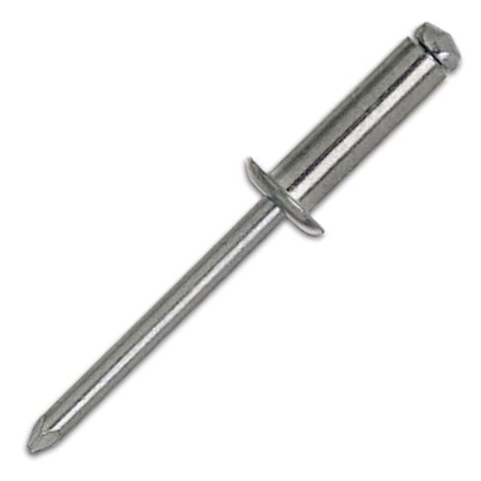Product afbeelding Gesipa Blindklinknagel platronde kop Alu/staal 4x10mm