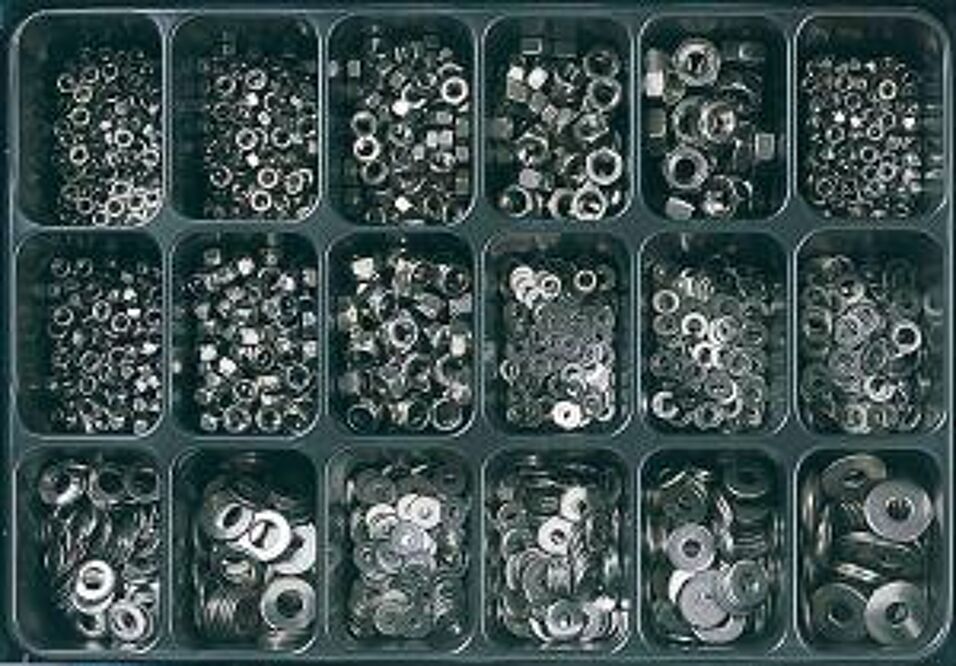Product afbeelding E-NORM assortimentskoffer 23 RVS-sortering