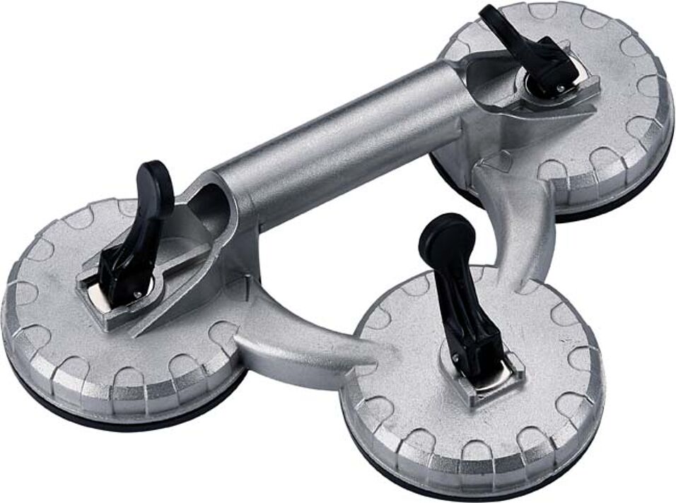 Product afbeelding Platendrager aluminium 3-kops 123 mm 35 kg