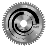 Bosch hm zaag multi 190 x30 x2,4 54t
