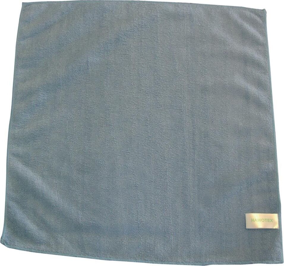 Product afbeelding Hawotex microvezeldoek blauw 400 x 400 mm a 5 stuks
