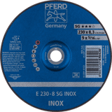 Pferd Afbraamschijf A30 NSG, haaks gebogen 230-8,3mm