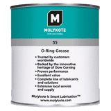 Molykote Siliconenvet 55 O-ring Lubricant blik 1 kg