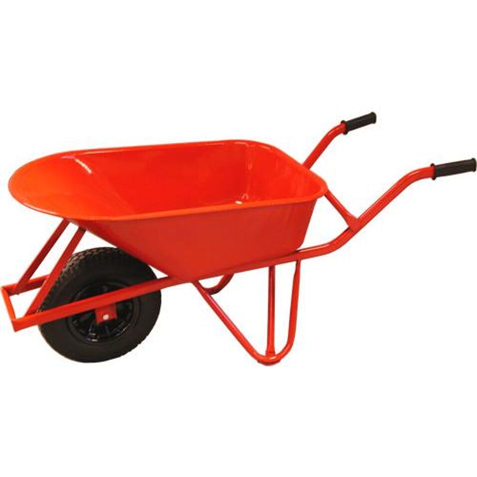 Product afbeelding Kelfort kruiwagen Quad rood    85L