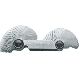 Format Schroefdraadmeter voor metrische Whitworthdraad Staal 52 vel