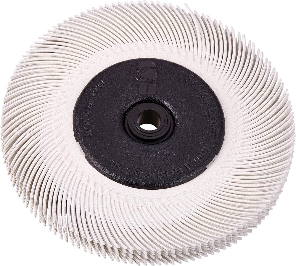 3M Scotch-Brite Radial Bristle Brush BB-ZB met adapter, Type C, 152mm x 11,11mm x 25,4mm, P120
