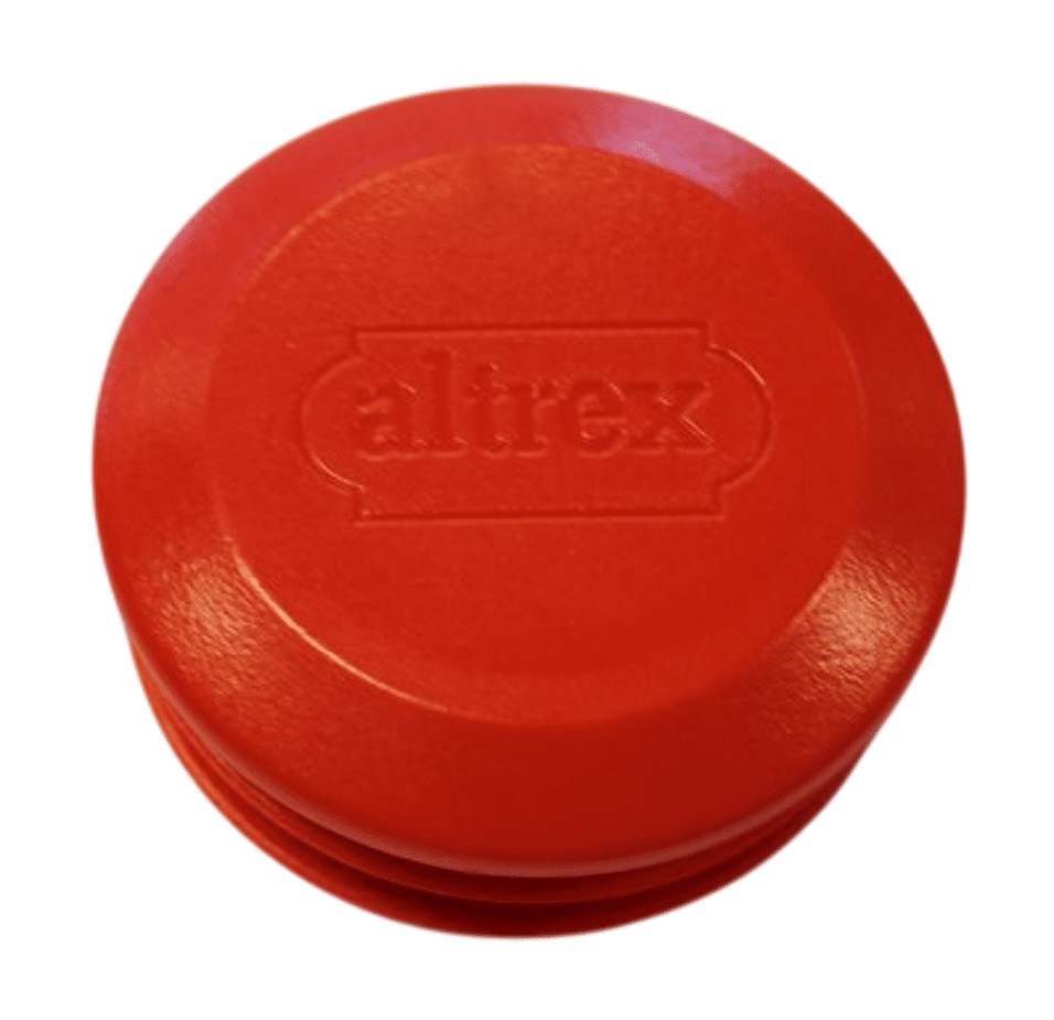 Product afbeelding Inslagdop frame rood