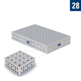 Demmeler opspantafel PE 1200x 800x200 mm