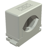 Obo rijg-drukzadel  grijs 16 -  24