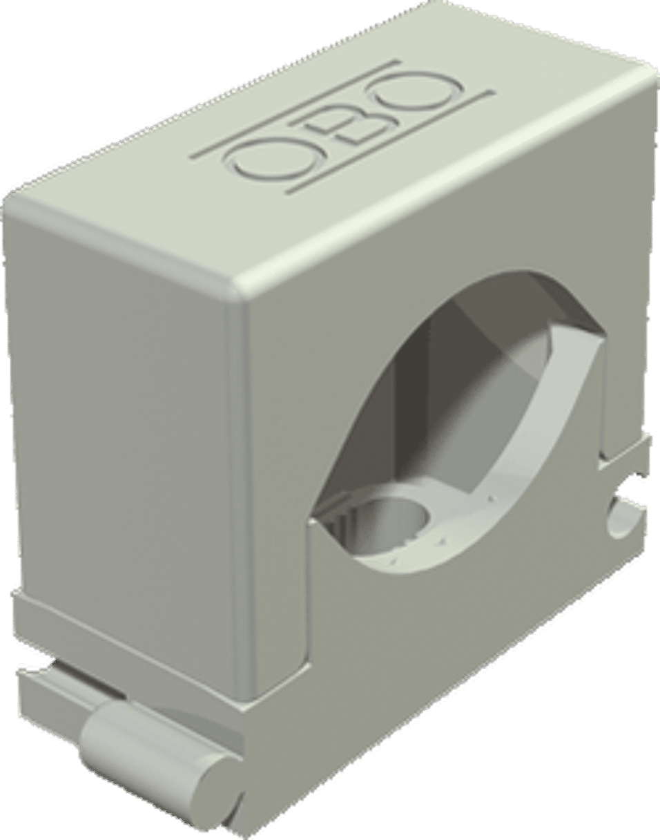 Product afbeelding Obo rijg-drukzadel  grijs 16 -  24