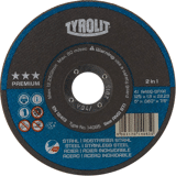 Tyrolit Premium doorslijpschijf 41 125x1,0x22,23 A60Q-BFP