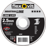 Flexovit doorslijpschijf A30V    180x2.5   T41