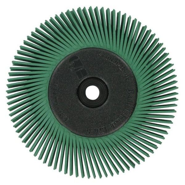 3M Scotch-Brite Radial Bristle Brush BB-ZB met adapter, Type A, 152mm x 12,7mm x 25,4mm, P50