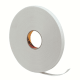 3M Dubbelzijdige Polyethyleen Schuimtape 9528, Wit, 19 mm x 66 m