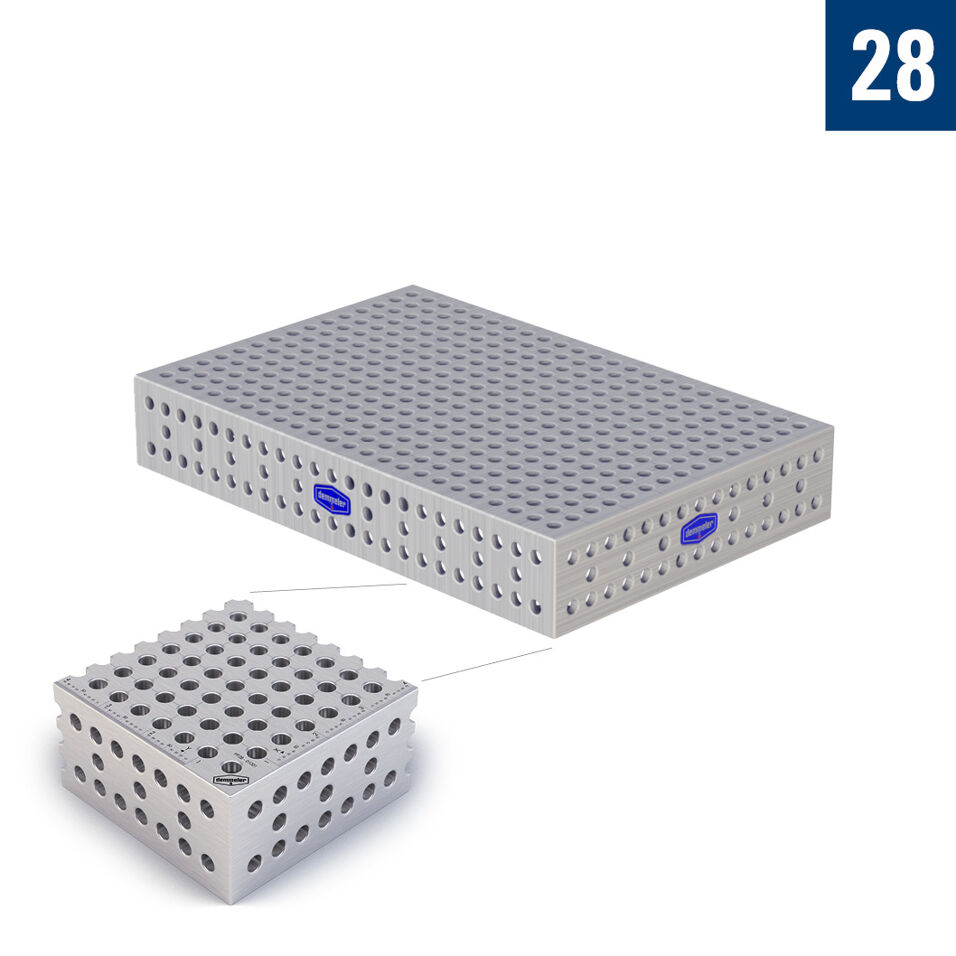 Product afbeelding Demmeler opspantafel PP 1200x 800x200 mm