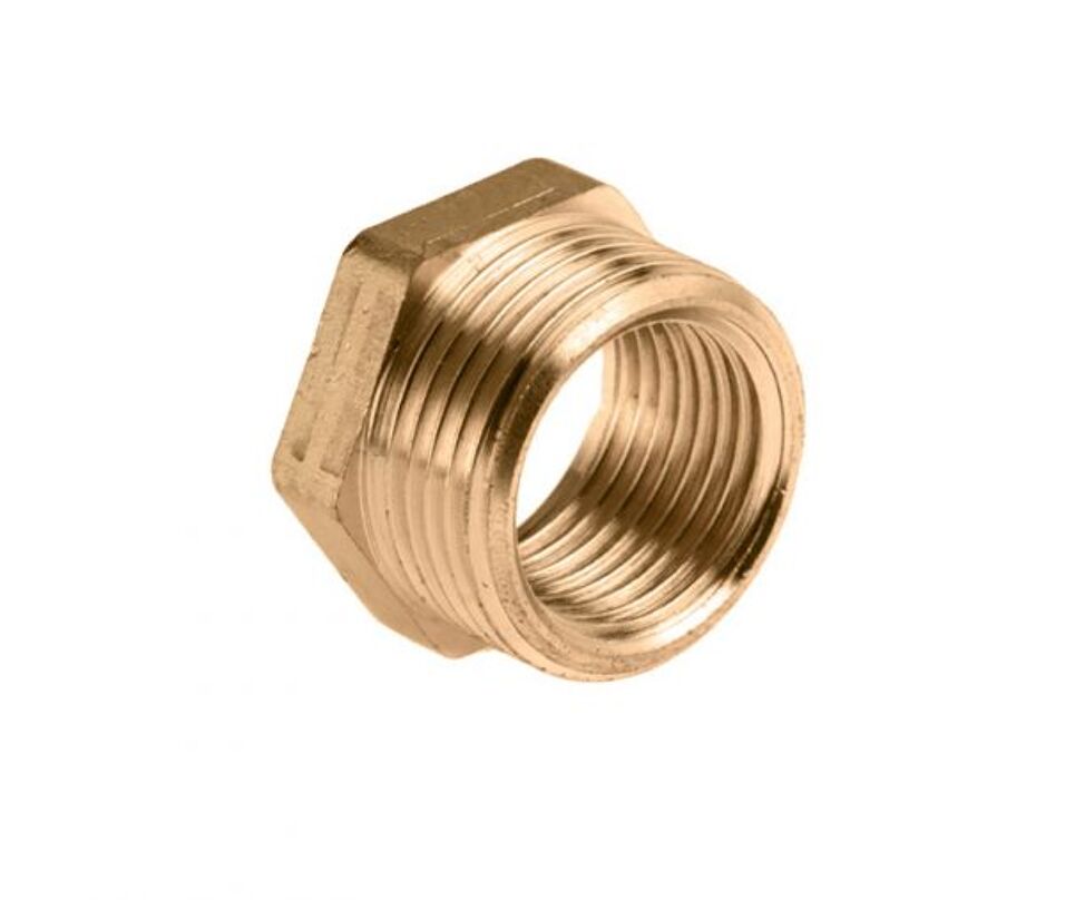 Product afbeelding Riegler Messing verloopring 1/2 x 1/8 Inch