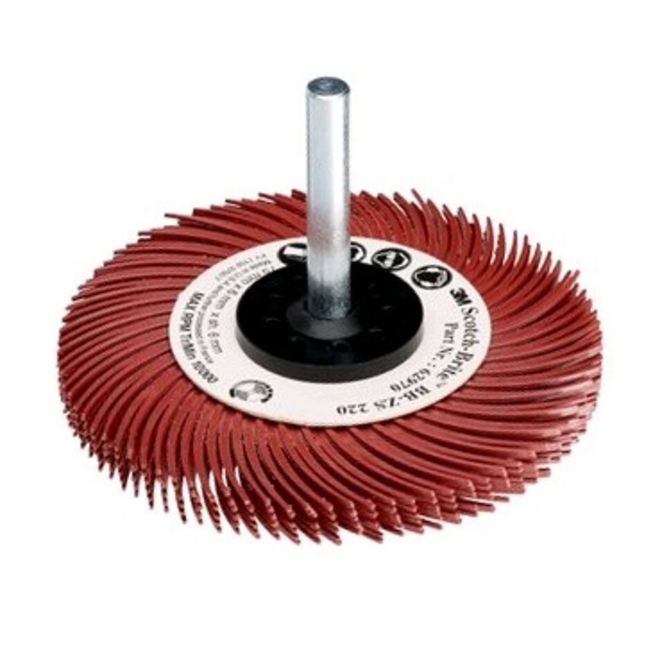 Product afbeelding 3M Scotch-Brite Shaft Mounted Bristle Schijf BB-ZS, Type C, 50 mm, P220