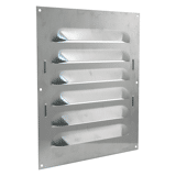 Starx schoepenrooster aluminium  25x30cm