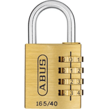 ABUS hangslot cijfercode 165/40 messing Lock-Tag