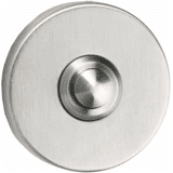 Oxloc beldrukker compl. rvs rond