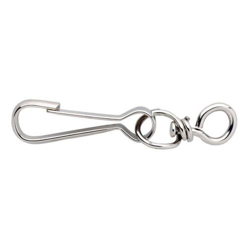 Simplexhaak met wervel vern 30mm