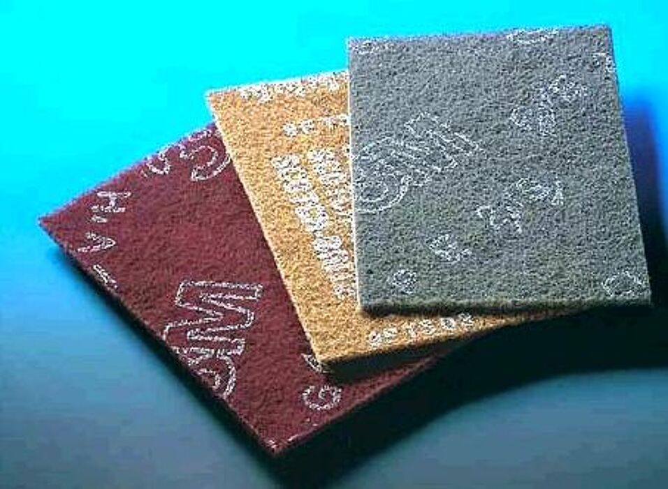 Product afbeelding 3M Finesse-It polijstviltje, blauw/wit, 125 mm