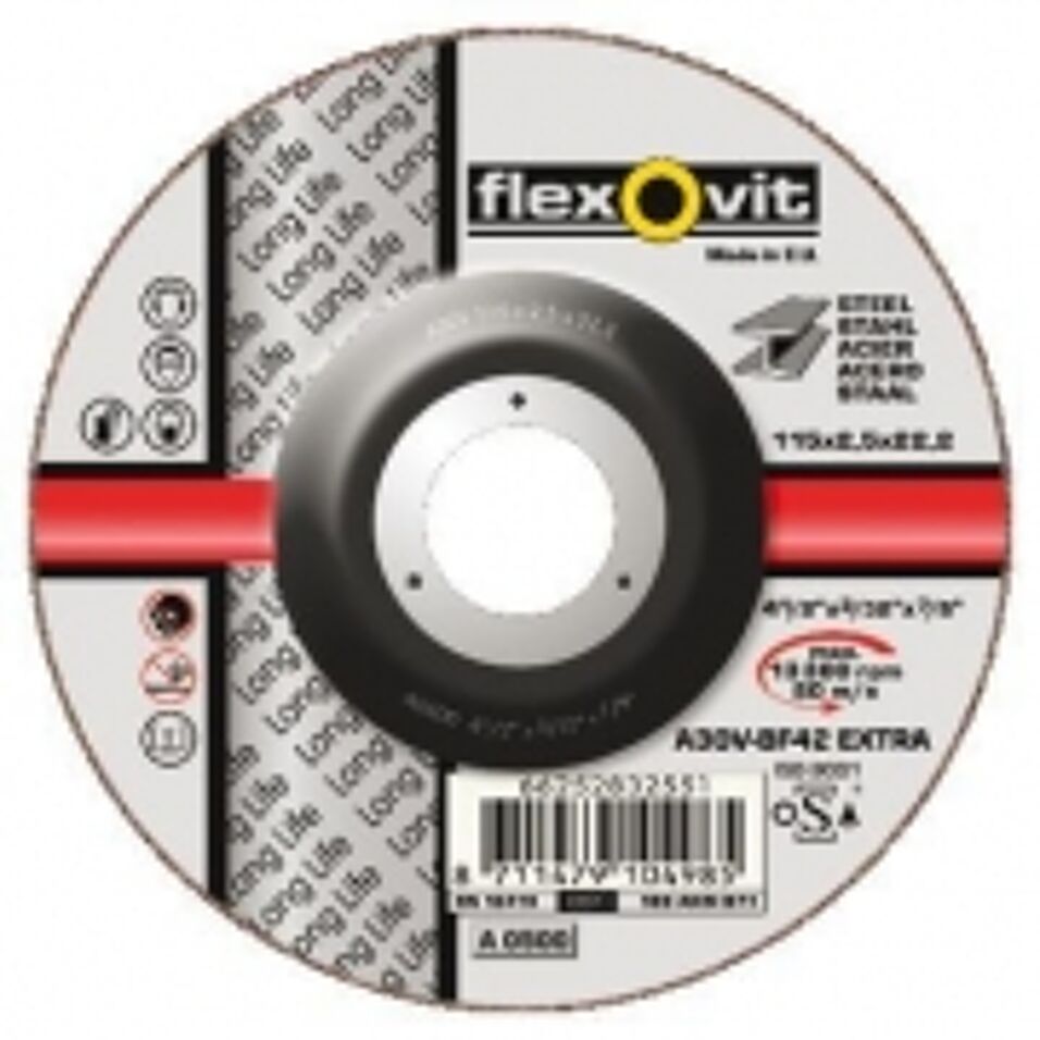 Product afbeelding Flexovit doorslijpschijf a30v    115x2.5 bf42